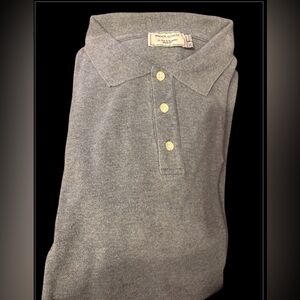 MAISON KITSUNE Gray Polo Shirt